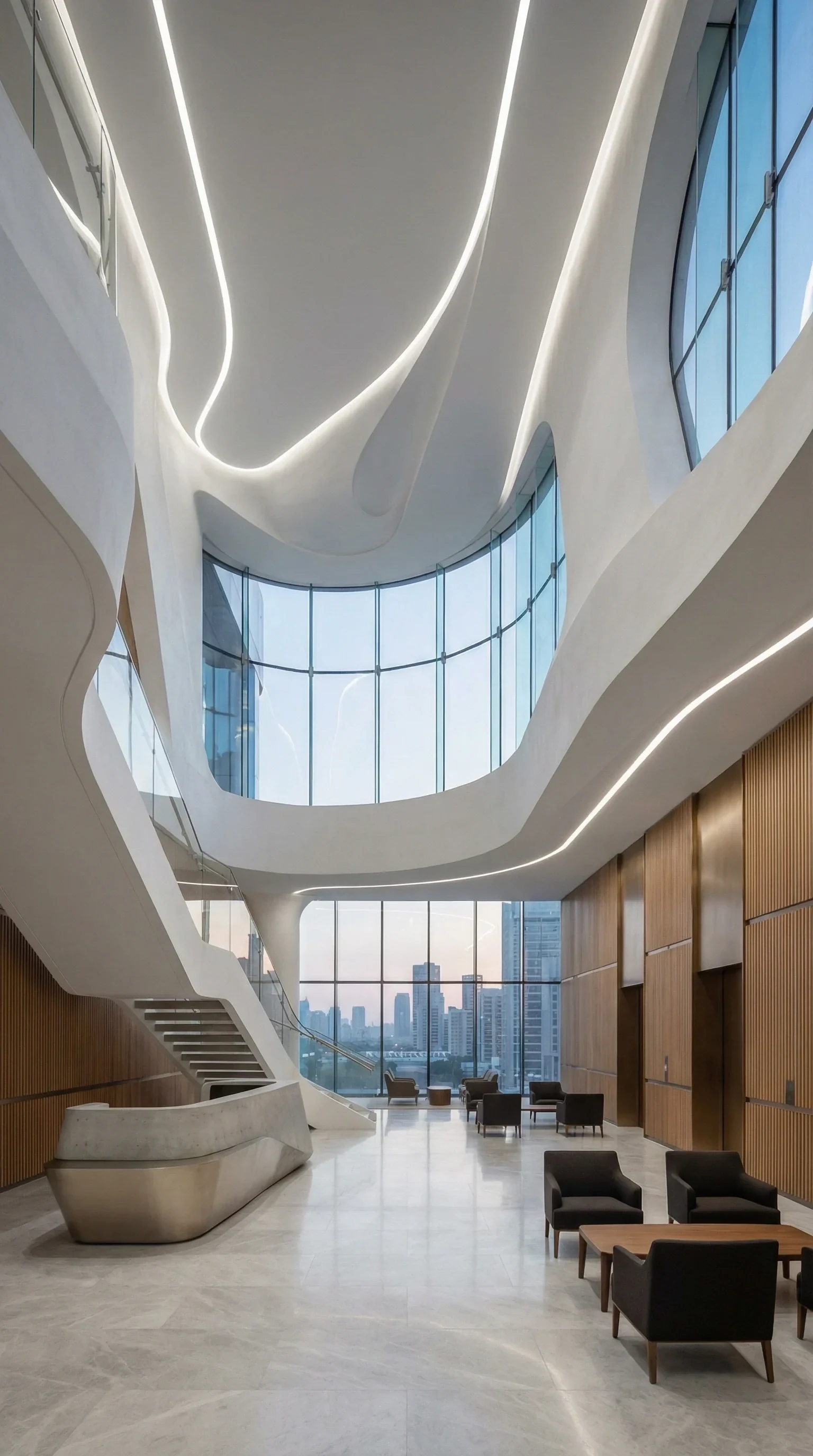 Interior de arquitectura premium